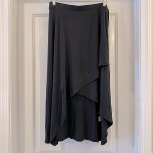 14TH & UNION Black Knit Skirt Small